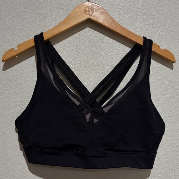 Lululemon Minimalist Bra Black SZ 8 - Picture 4 of 9
